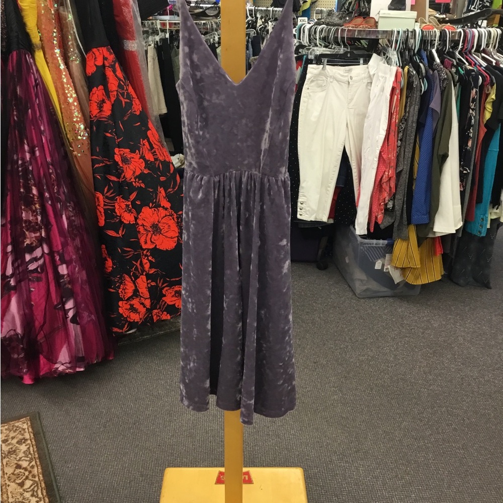 🛍️ Wild Fable ladies XS purple velvet dress